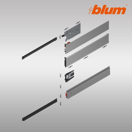 BLUM REVEGO uno sada líšt kapsy 700 mm, ľavá