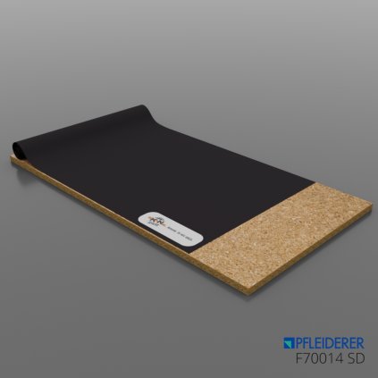 PFLEIDERER - HPL - F70014 SD - Anthracite Metallic - 2800 x 1700 x 0,8 mm