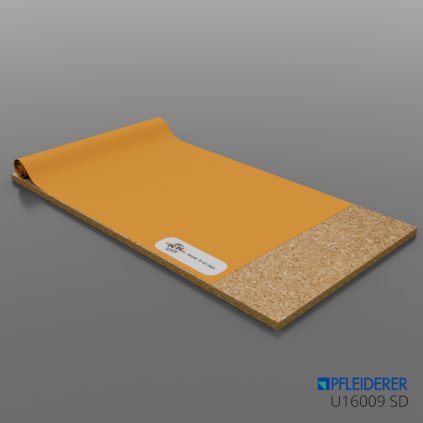 PFLEIDERER - HPL - U16009 SD - Golden Orange - 4100 x 1300 x 0,8 mm
