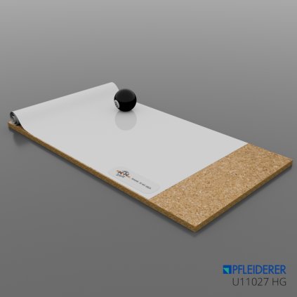 PFLEIDERER - HPL - U11027 HG - Icy White - 4100 x 1300 x 0,8 mm