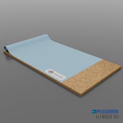 PFLEIDERER - HPL - U18003 SD - Crystal Blue - 4100 x 1300 x 0,8 mm