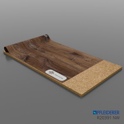 PFLEIDERER - HPL - R20391 NW - Nutmeg Bijoux Oak - 4100 x 1300 x 0,8 mm