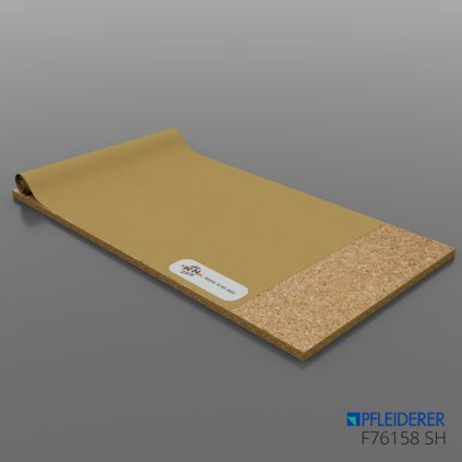 PFLEIDERER - HPL - F76158 SH - Alux Gold - 4100 x 1300 x 0,8 mm