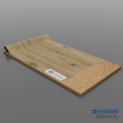 PFLEIDERER - HPL - R20074 RU/RT - Bordeaux Oak Light - 4100 x 1300 x 0,8 mm