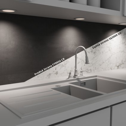 PFLEIDERER - Zástena P2 - F79934 CR / S63009 SD - 4100 x 600 x 9.2 mm