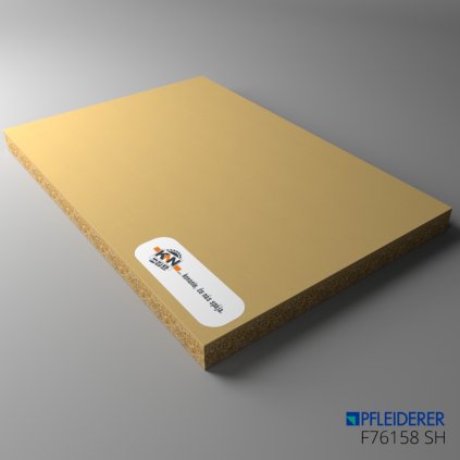PFLEIDERER - DTDL - F76158 SH/SE - Alux Gold - 2800 x 2100 x 18 mm (SK PROG)