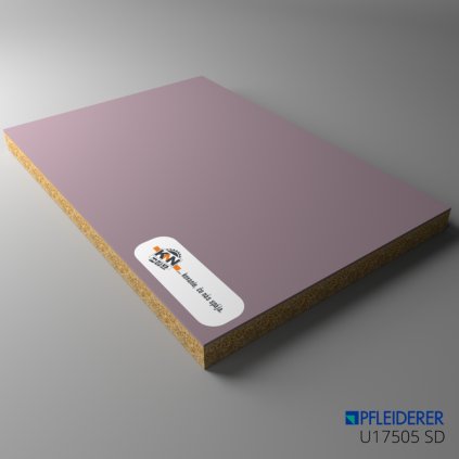 PFLEIDERER - DTDL - U17505 SD - Plum - 2800 x 2100 x 18 mm  (SK PROG)