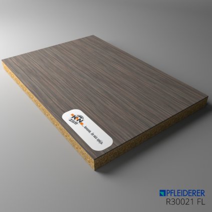 PFLEIDERER - DTDL - R30021 FL - Milano Walnut - 2800 x 2100 x 18 mm (SK PROG)