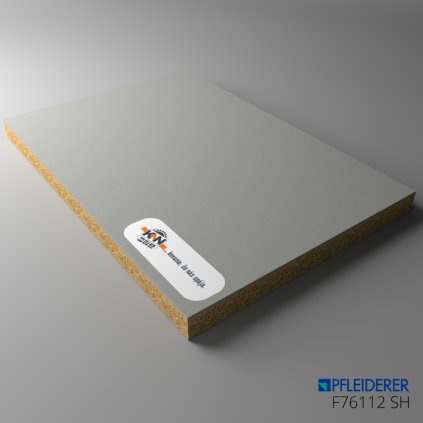 PFLEIDERER - DTDL - F76112 SH/SE - Inox Grey - 2800 x 2100 x 18 mm  (SK PROG)