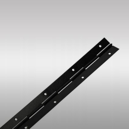 Záves klavírový, 1700 mm, Čierna