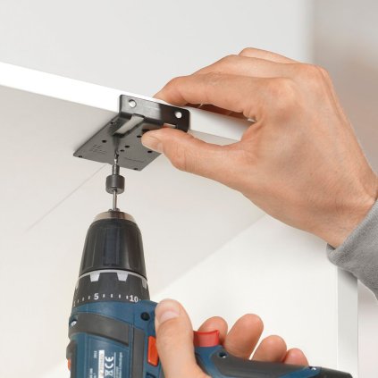 BLUM - Dorazový uholník, oceľ - 65.5300