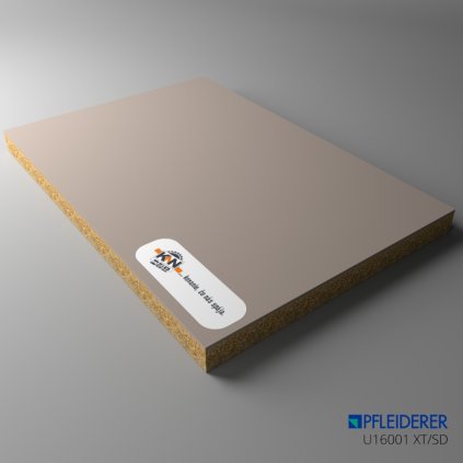 PFLEIDERER - DTD P2 - PrimeBoard - U16001 XT/SD - Sand Greige - 2800 x 2100 x 19 mm (SK PROG)