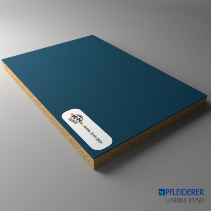PFLEIDERER - DTD P2 - PrimeBoard - U18004 XT/SD - Dark Blue - 2800 x 2100 x 19 mm (SK PROG)