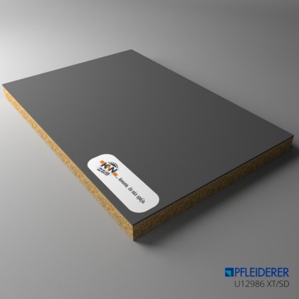 PFLEIDERER - DTD P2 - PrimeBoard - U12986 XT/SD - Grey - 2800 x 2100 x 19 mm (SK PROG)