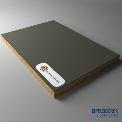 PFLEIDERER - DTD P2 - PrimeBoard - U12257 XT/SD - Graphite - 2800 x 2100 x 19 mm (SK PROG)