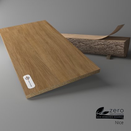 ECO VB - Dyhovaná doska - Oak Nice - 3050 x 1250 x 19,6 mm