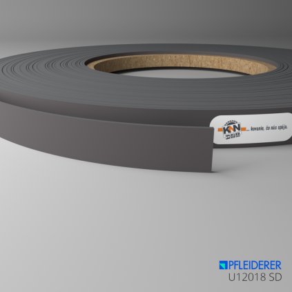 Hrana - PFLEIDERER - ABS - U12018 SD - Basalt Grey - 23 x 1 mm