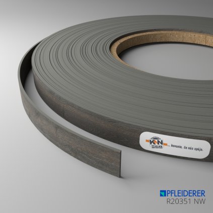 Hrana - PFLEIDERER - ABS - R20351 NW - Flamed Wood - 43 x 2 mm