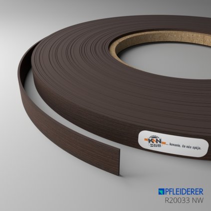 Hrana - PFLEIDERER - ABS - R20033 NW - Dark Oak - 43 x 1 mm