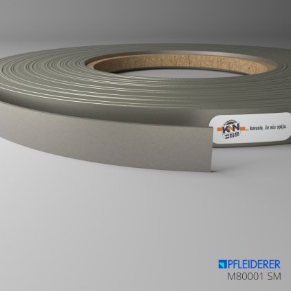 Hrana - PFLEIDERER - ABS - M80001 SM - Alu 2, Nickel Effect - 23 x 1 mm