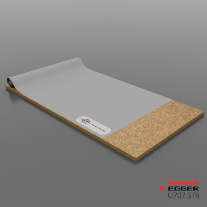 EGGER - HPL - U707 ST9 - Silk Grey - 2800 x 1310 x 0,8 mm