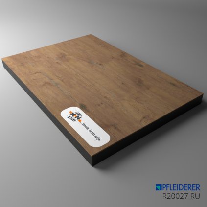PFLEIDERER - MDF - Čierne jadro - R20027 RU - 2800 x 2100 x 16 mm