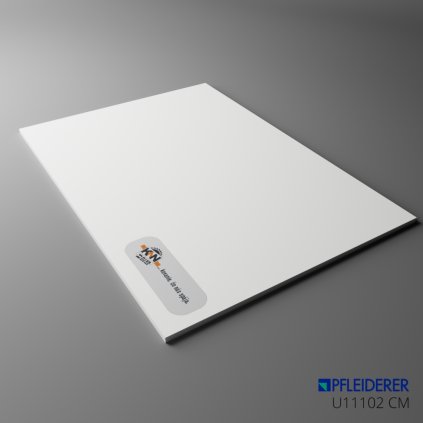 PFLEIDERER - COMPACT - U11102 CM Biele jadro - 4100 x 950 x 12 mm