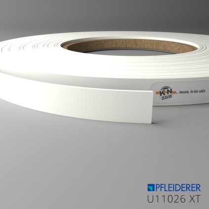 Hrana - PFLEIDERER - ABS - U11026 XT - Crystal White - 43 x 1 mm