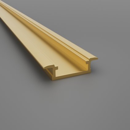 LED Lišta - LEDAL2, Zlatá, 3000 mm