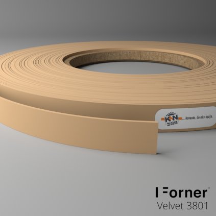 Hrana - VELVET - ABS - 3801 - Karamel 23 x 1 mm