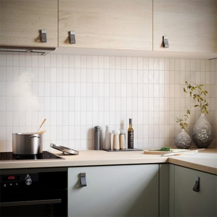 SIRO - Úchytka - SM8348-188, Pravá koža (Variant Farba Čierna)