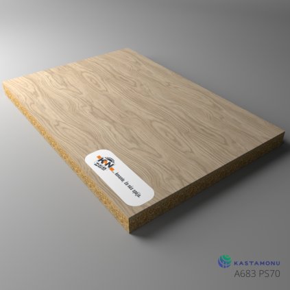 KASTAMONU - DTDL - A683 PS70 - 2800 x 2070 x 18 mm - Alpina Oak
