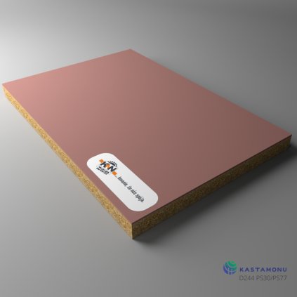 KASTAMONU - DTDL - D244 PS30/PS77 - 2800 x 2070 x 18 mm - Terracotta