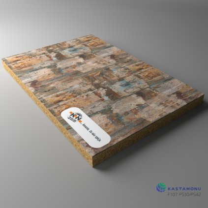 KASTAMONU - DTDL - F107 PS30/PS42 - 2800 x 2070 x 18 mm - Graffiti