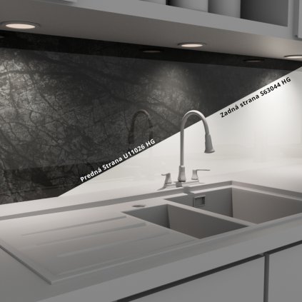 PFLEIDERER - Zástena P2 - U11026 HG / S63044 HG - 2050 x 600 x 9,6 mm