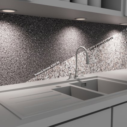 KRONOSPAN - Zástena - K203 PE / K204 PE - 2050 x 640 x 10 mm