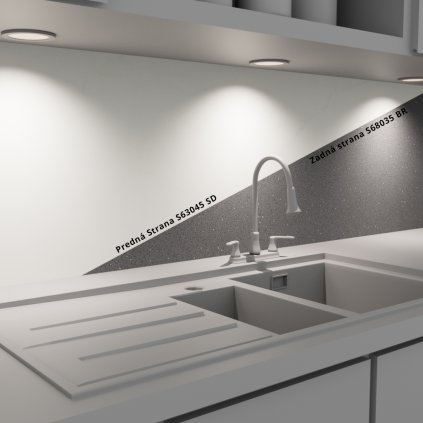 PFLEIDERER - Zástena MDF - S63045 SD / S68035 BR - 2050 x 600 x 9.2 mm