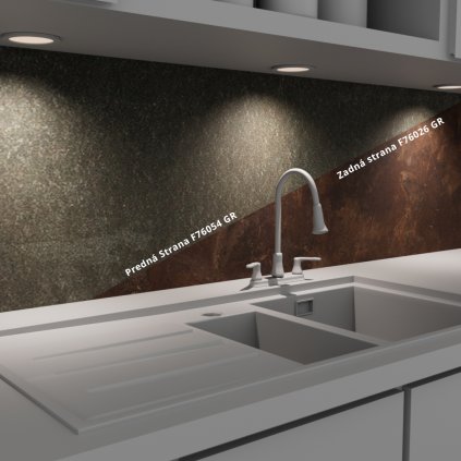 PFLEIDERER - Zástena MDF - F76054 GR / F76026 GR - 2050 x 600 x 9,6 mm