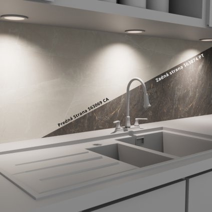 PFLEIDERER - Zástena MDF - S63069 CA / S63074 PT - 2050 x 640 x 9.2 mm