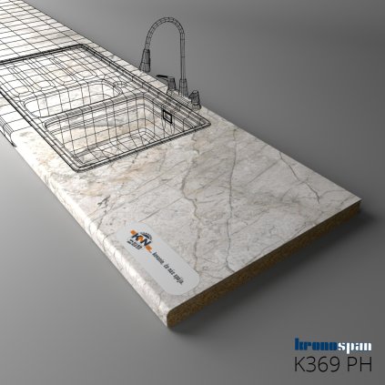 KRONOSPAN - Pracovná doska - K369 PH - Nebula 2050/900/38 - 2050 x 900 x 38 mm