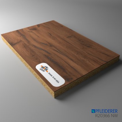 PFLEIDERER - DTDL - R20366 NW - Estana Dark Oak - 2800 x 2100 x 18 mm