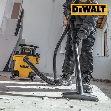 DeWALT - Vysávač na mokré a suché vysávanie, 20 L