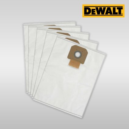 DeWALT - Vrecko fleesové na prach pre DWV900/901/902/905 (5ks)