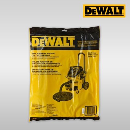DeWALT - Vrecko plastové na odpadovú vodu pre DWV902M/L (5ks)