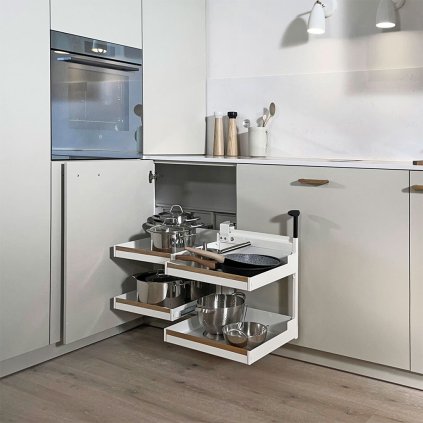 Peka - Magic Corner Comfort Liro, 1000 mm, pravý, Biela