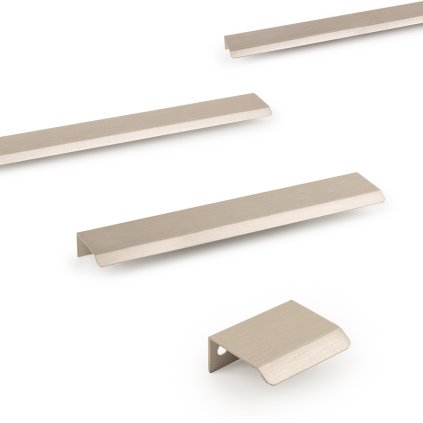 Úchytka - Viefe CURVE Nerezový efekt (Variant Dľžka 45 mm)