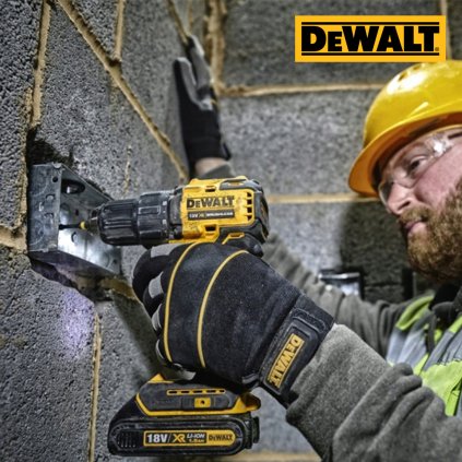 DeWALT - Aku vŕtačka-skrutkovač - 18V 2.0Ah 65Nm