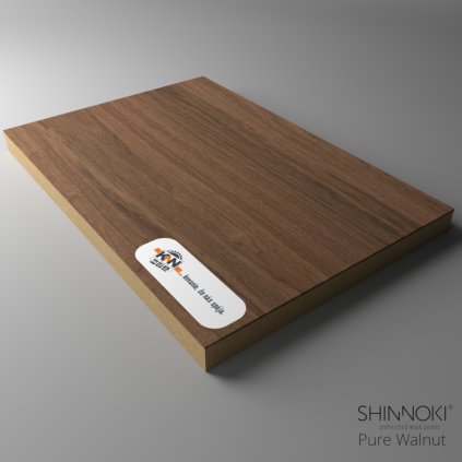 SHINNOKI 4.0 - MDF - Pure Walnut - 2790 x 1240 x 19 mm