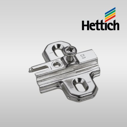 Hettich - SlideOn podložka na priskrutkoanie