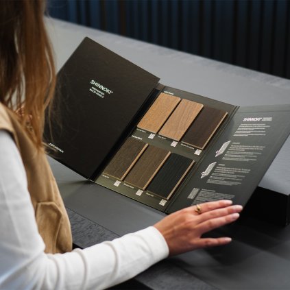 Vzorkovník - SHINNOKI 4.0 - kniha / klapkarta